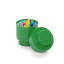 LEGO® Storage box round 123 x 183 mm - dark green