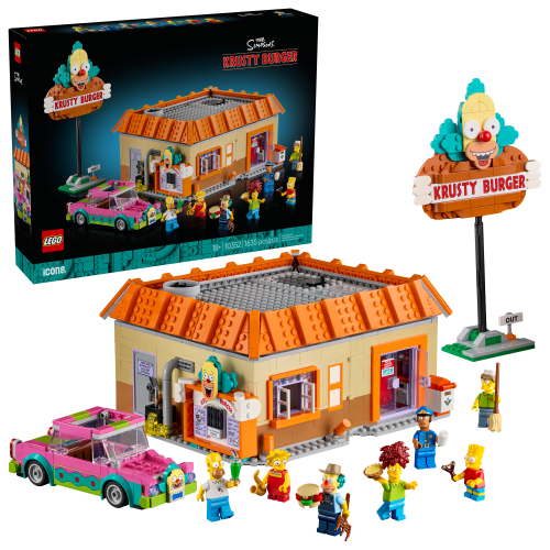 LEGO Icons 10352 The Simpsons: Krusty Burger