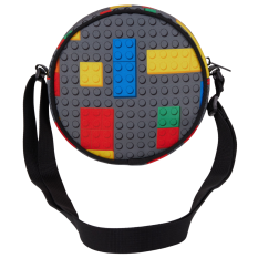 LEGO Colorful Bricks - kulatá crossbody taška