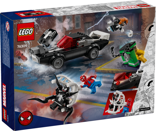 LEGO® Marvel 76309 Spider-Man contro Muscle Car di Venom