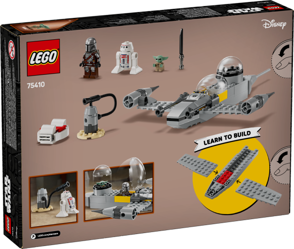 LEGO® Star Wars™ 75410 Mandos und Grogus N-1 Starfighter™
