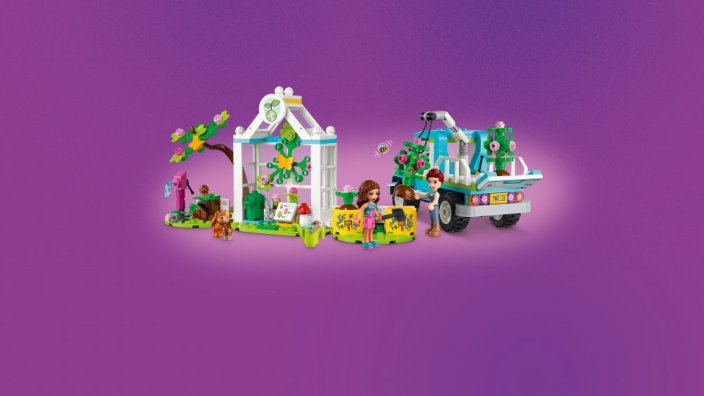 LEGO® Friends 41707 Veículo de Plantação de Árvores