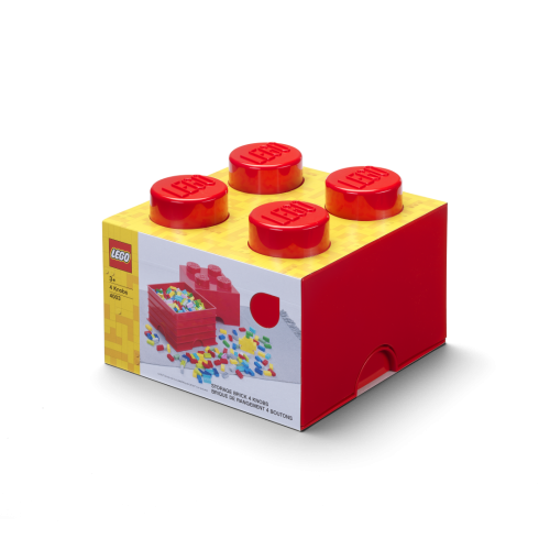 LEGO® Boîte de rangement 4 - rouge