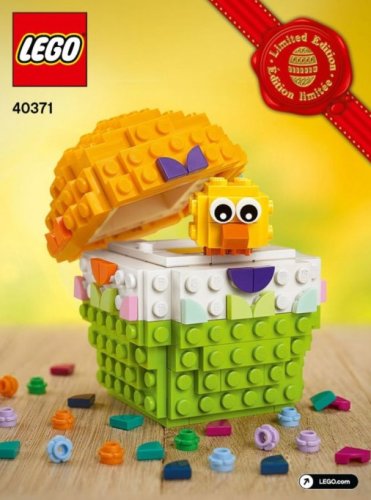 LEGO® 40371 Œuf de Pâques