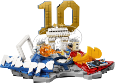 LEGO® Editions 43013 Kylian Mbappé – A futball legjobb pillanatai