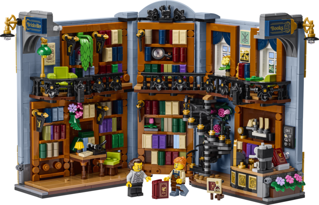 LEGO® Icons 11379 Librărie: Sanctuarul cărților