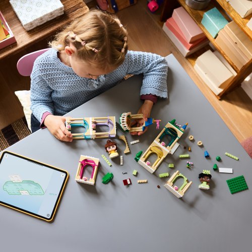 LEGO® Disney TM 43291 Mini Bela e Tiana com Castelo