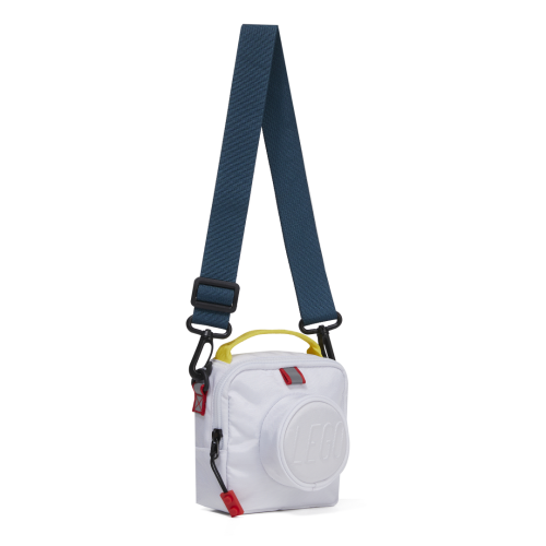 LEGO Signature Brick 1x1 mini crossbody taška - bílá