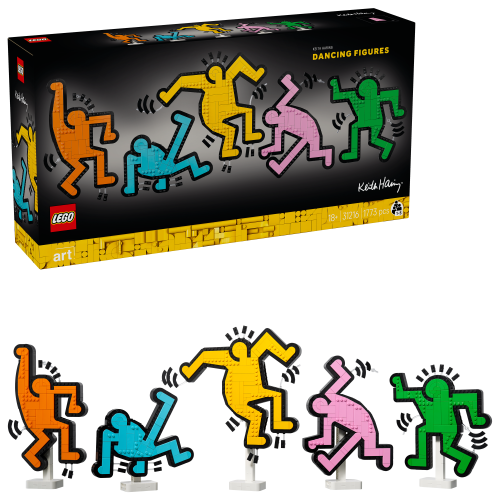LEGO® ART 31216 Keith Haring – Les figures dansantes