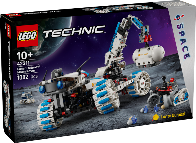 LEGO® Technic 42211 Lunar Outpost™ maanrover ruimtevoertuig