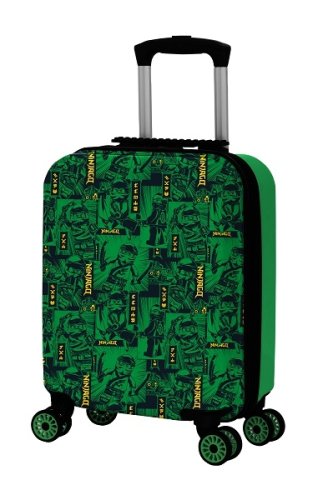 LEGO® Luggage PLAY DATE 16\" - LEGO Ninjago Green