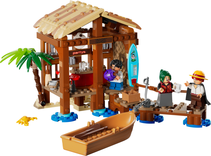 LEGO® ONE PIECE 75636 Le bar du village de Fuchsia