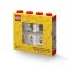 LEGO® gyűjtő doboz 8 minifigurához - piros