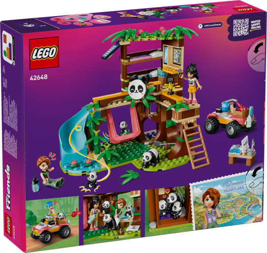 LEGO® Friends 42648 Péče o zvířátka v pandí záchranné stanici