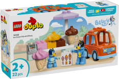 LEGO® DUPLO Bluey 10458 Visite chez le marchand de glace avec Bluey