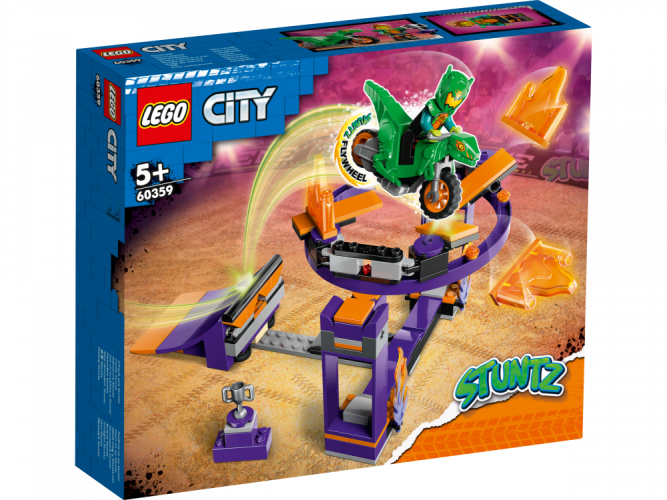 LEGO® City 60359 Sfida acrobatica: schiacciata sulla rampa