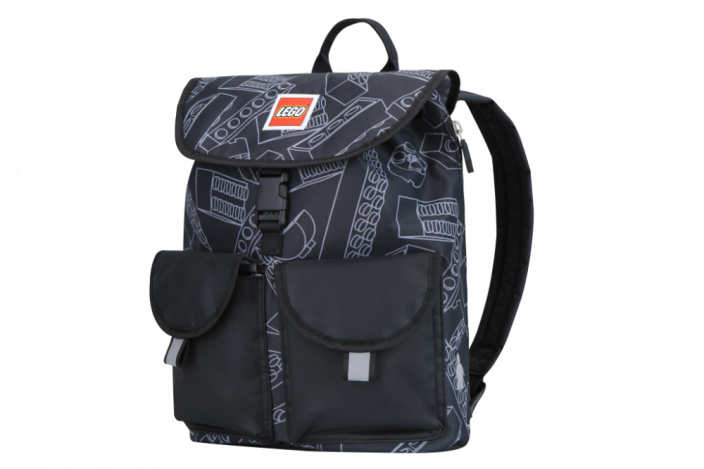 LEGO® Tribini HAPPY pequena mochila - preto