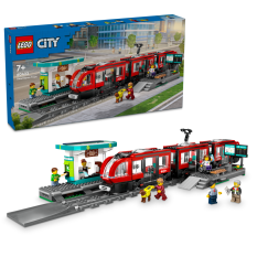 LEGO® City 60423 Tramwaj miejski ze stacją