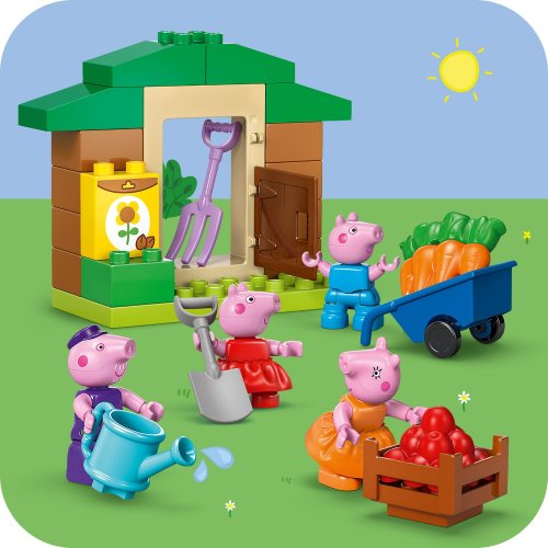 LEGO® DUPLO Peppa Pig 10461 De tuin en kas van Opa Big