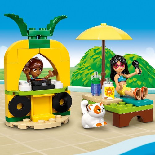 LEGO Friends 42658 Zábava u bazénu s jednorožcem a plameňákem