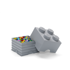 LEGO® Boîte de rangement 4 - gris