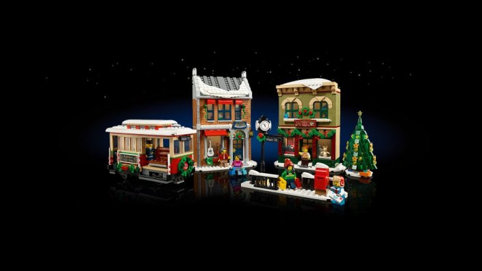 LEGO® Icons 10308 Weihnachtlich geschmückte Hauptstraße