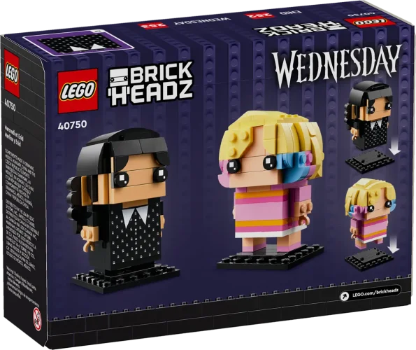 LEGO® BrickHeadz 40750 Mercoledì ed Enid