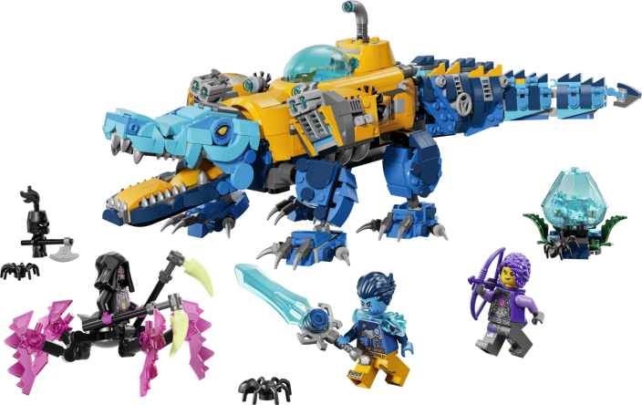 LEGO® DREAMZzz™ 71512 Krokodylołódź podwodna