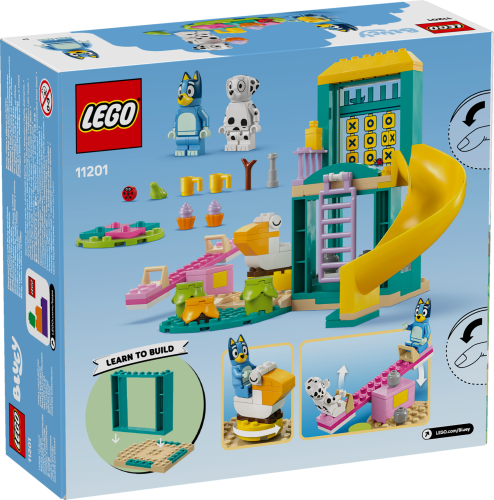 LEGO® Bluey 11201 Bluey, Chloe a zábava na hřišti