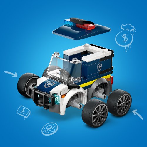 LEGO® City 60481 Coole Flitzer – Polizei-Truck