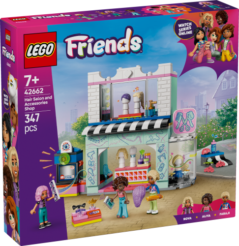 LEGO® Friends 42662 Salon fryzjerski i sklep z ozdobami