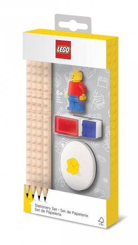 LEGO® Stationery Set com minifigura