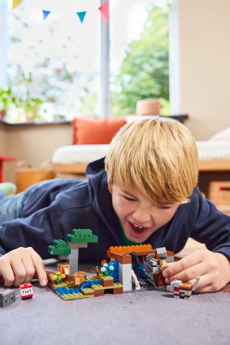 LEGO® Minecraft® 21269 Die Expedition zur Gürteltiermine