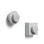 LEGO®-Magnete, 2er-Set - grau
