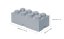 LEGO® Boîte de rangement 8 - gris