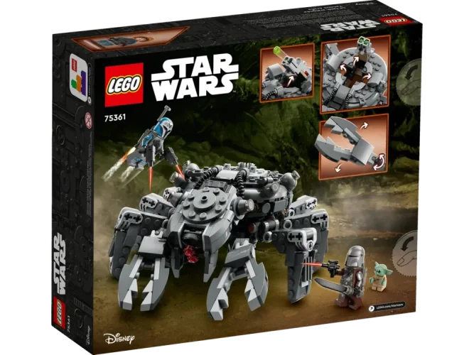 LEGO® Star Wars™ 75361 Le tank araignée