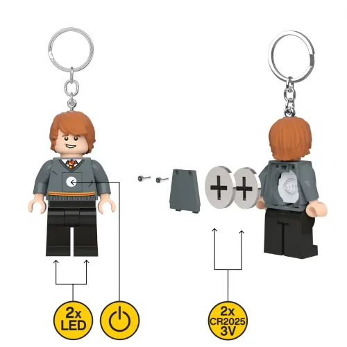 LEGO® Harry Potter™ Porte-clés lumineux Ron Weasley™
