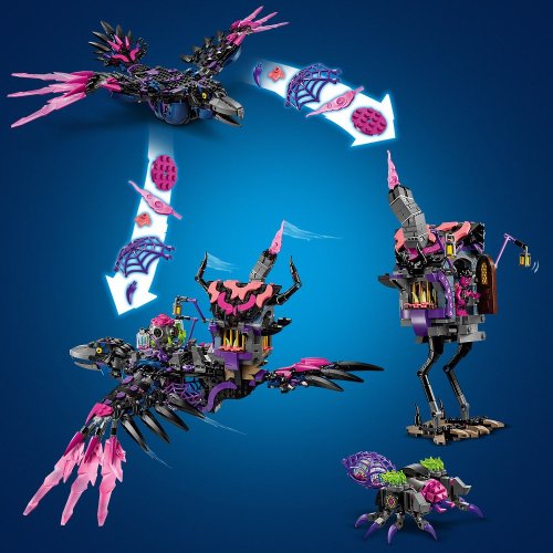 LEGO® DREAMZzz™ 71478 Corvo da Meia-Noite da Bruxa do Nunca
