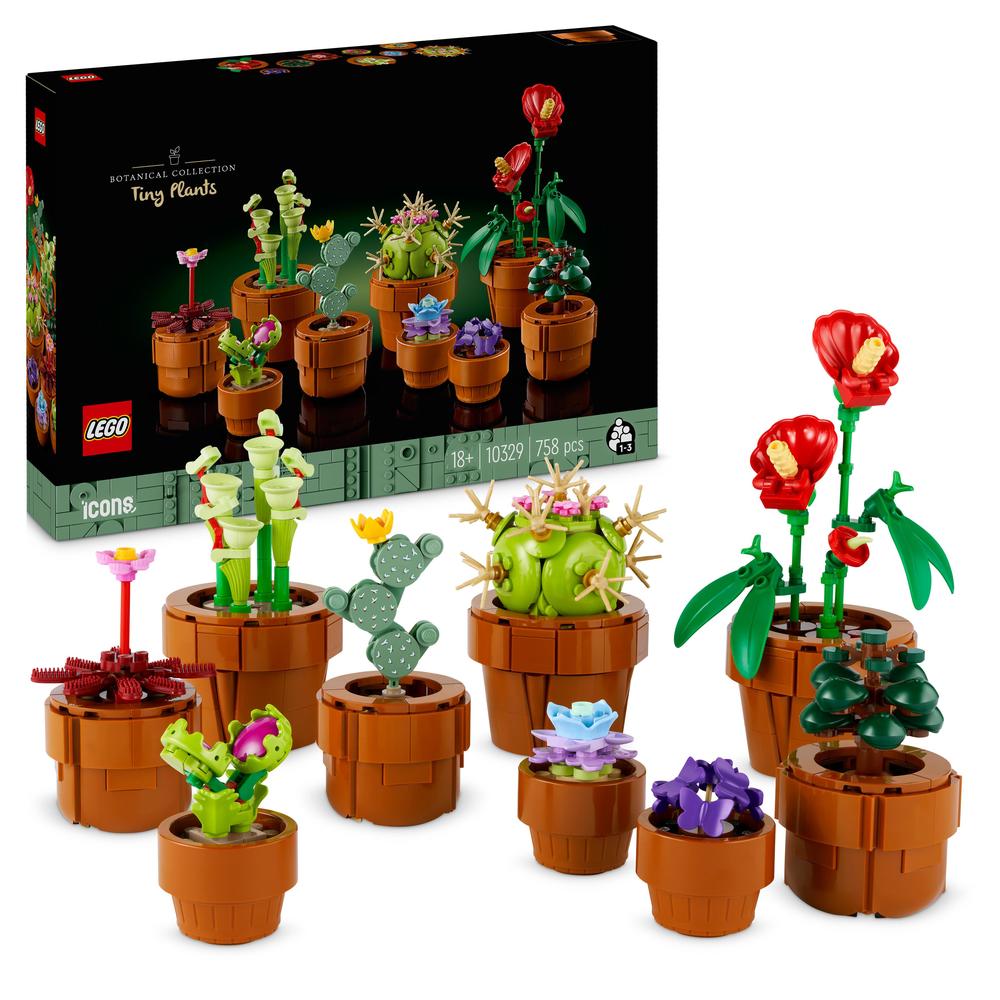 LEGO® Botanicals 10329 Plante de mici dimensiuni | KITSTORE.cz