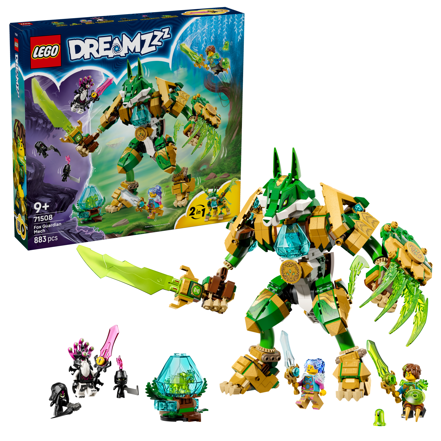 LEGO® DREAMZzz 71508 キツネガーディアンのメカスーツ | KITSTORE.cz