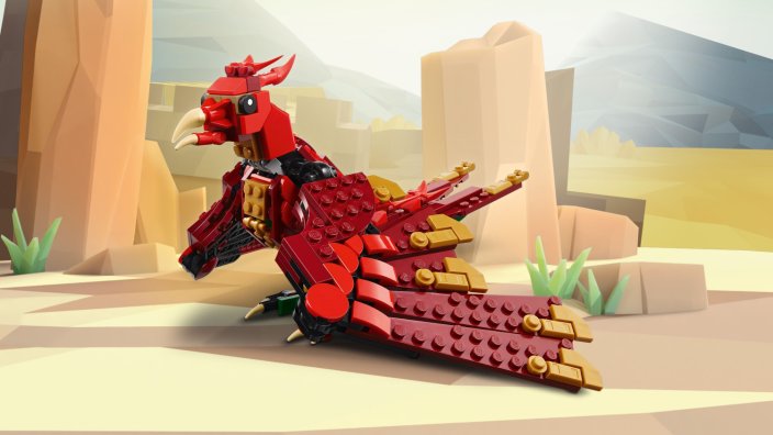 LEGO® Creator 3-in-1 31161 Grüner Drache