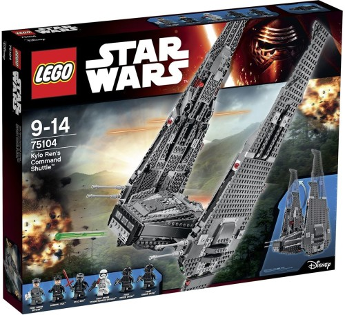 LEGO® Star Wars™ 75104 Kylo Rens Kommando-Shuttle™ - Scatola danneggiata