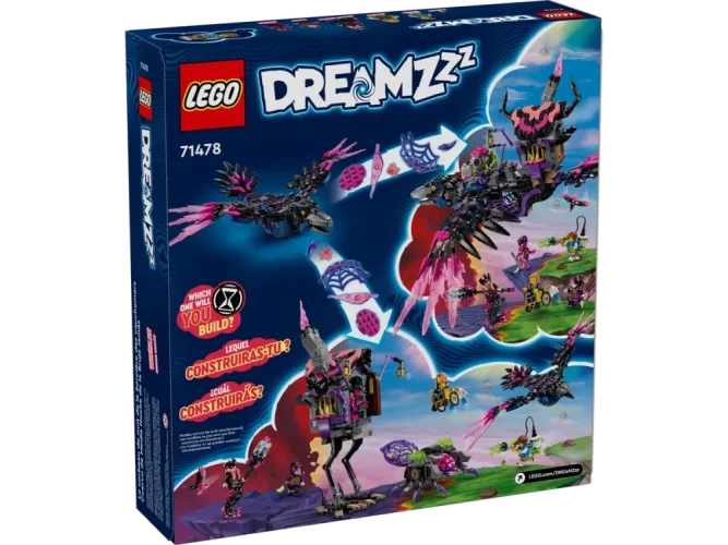 LEGO® DREAMZzz™ 71478 Cuervo de Medianoche de la Bruja Jamás