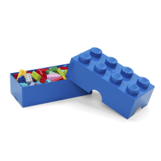 LEGO® boîte à goûter 100 x 200 x 75 mm - bleu