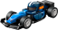 LEGO® Minifigúrky 71049 Zberateľské pretekárske autá F1® - box - 36 ks