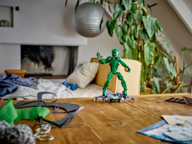 LEGO® Marvel 76284 Figurine du Bouffon Vert à construire