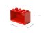 LEGO® Brick 8 Hängeregal - rot