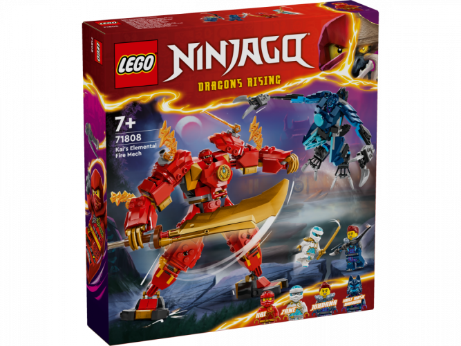 LEGO® Ninjago® 71808 Kai's elementaire vuurmecha