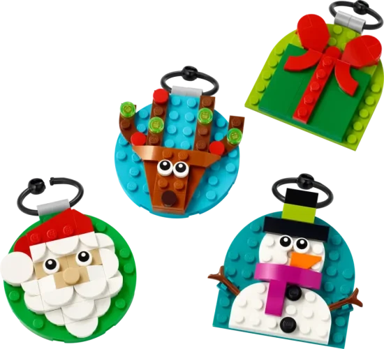 LEGO® 40744 Verschiedene Christbaumanhänger