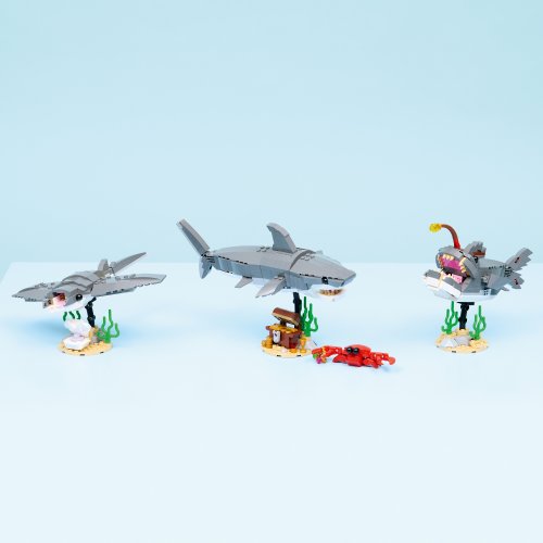 LEGO® Creator 31381 Le redoutable requin et le coffre au trésor